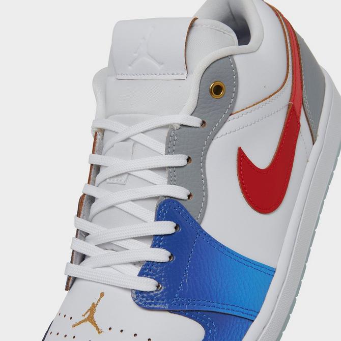 Retro 1 red hot sale white and blue