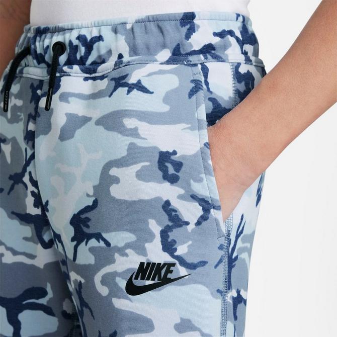 Nike blue camo joggers on sale