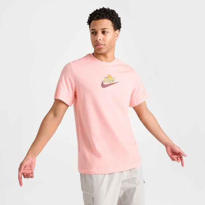 Bleached coral nike outlet shirt