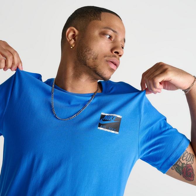 Blue nike shirt online