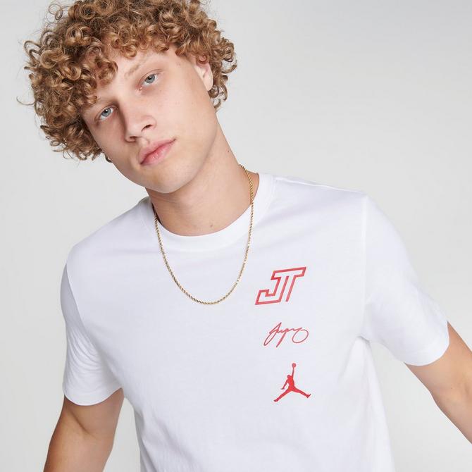 Nike Men's Tatum T-Shirt in White, Size: Medium | FQ4142-100