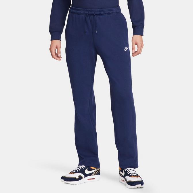 Men s Nike Sportswear Club Knit Open Hem Pants