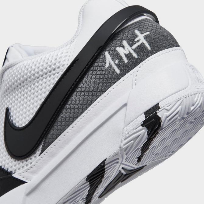 Nike black white outlet basketball shoes