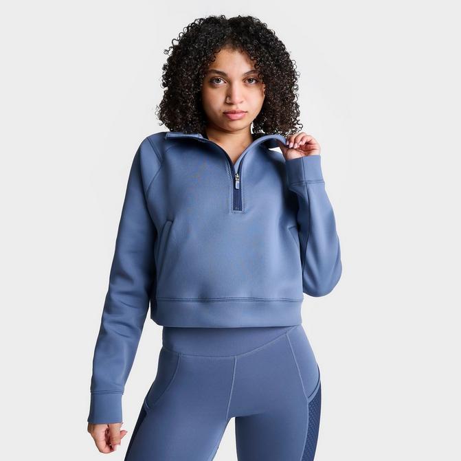 Women s Nike Dri FIT Half Zip Training Top JD Sports