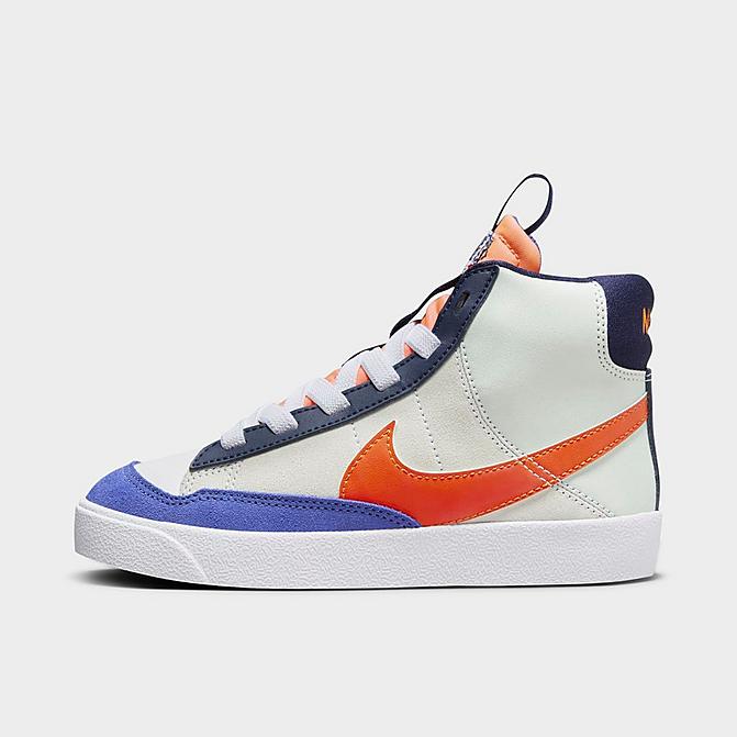 Little Kids' Nike Blazer Mid '77 SE Stretch Lace Casual Little Kids' Nike Blazer Mid '77 SE Stretch Lace Casual