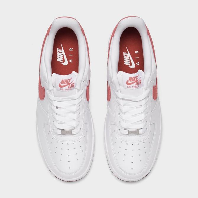 Nike air force 1 shop low shoes white/gym red