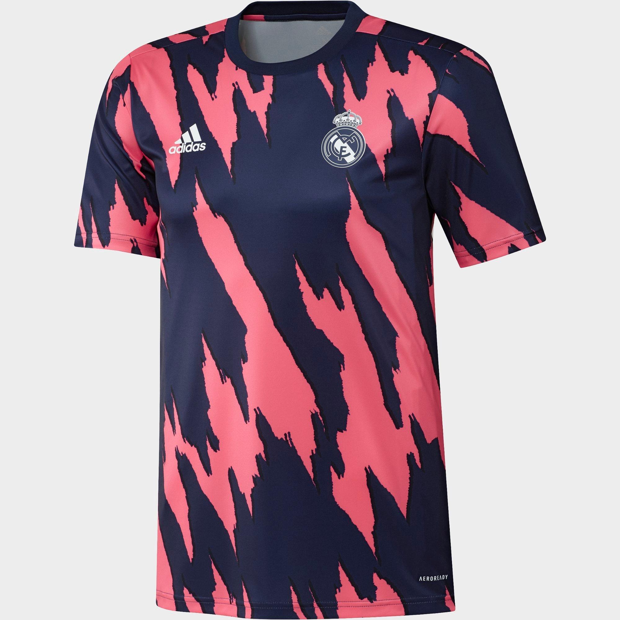 real madrid pre match shirt