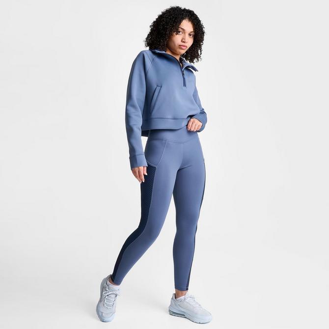Nike Performance ONE - Leggings - diffused blue/white/blue
