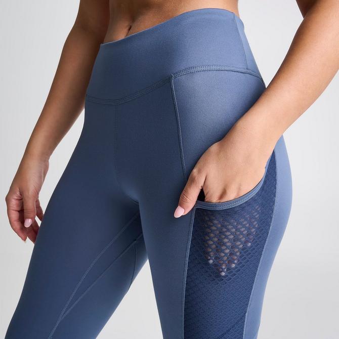 Nike Women's Therma-fit One Mid-rise Full-length Training Leggings With  Pockets In Blue