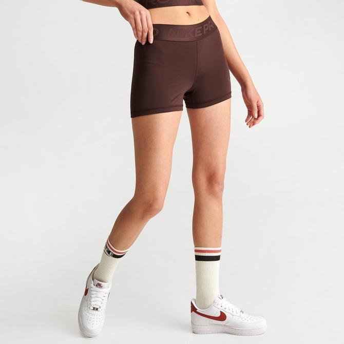 Nike Pro Women's Mid-Rise 3 Shorts.