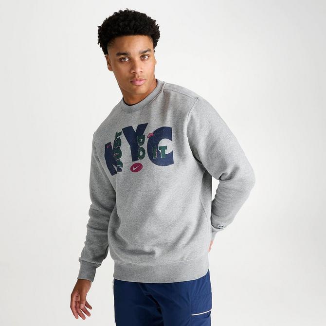 Fleece crewneck best sale