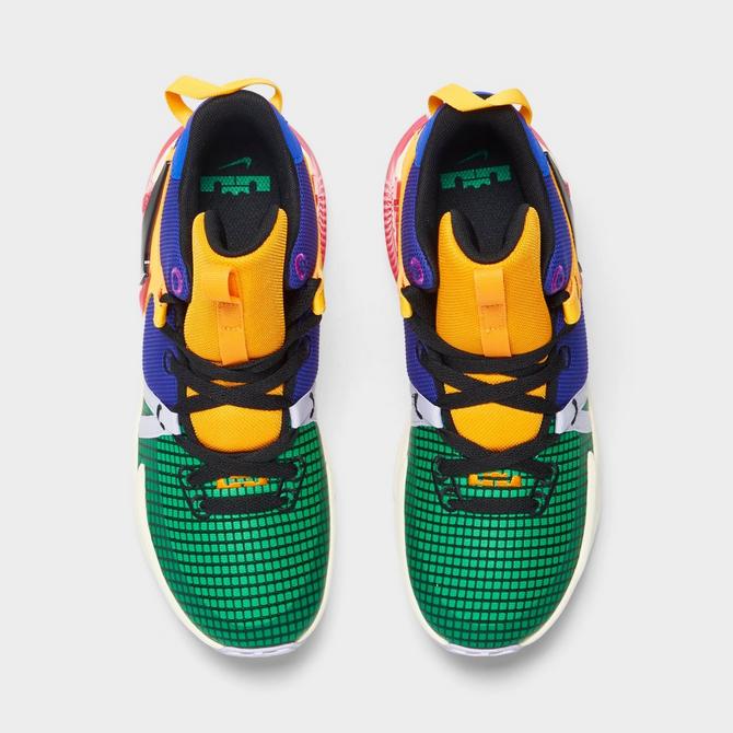 Lebron shop multicolor shoes