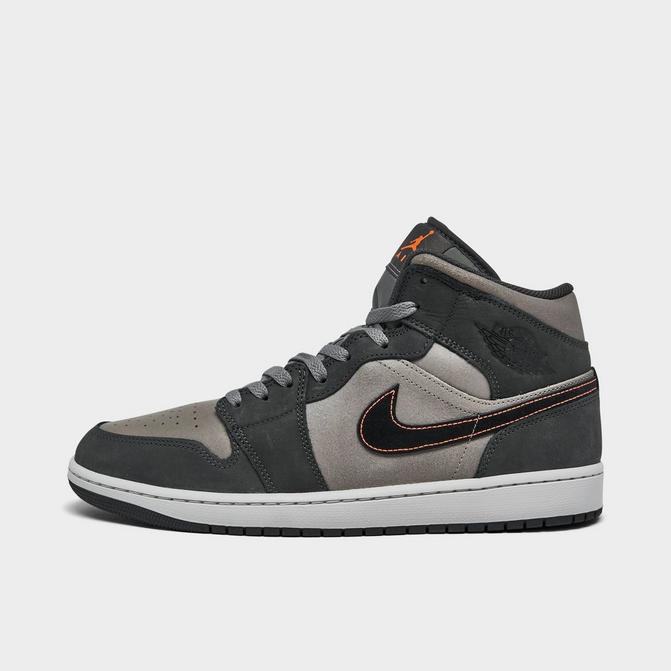 Men's air jordan 1 mid premium basketball hot sale shoes