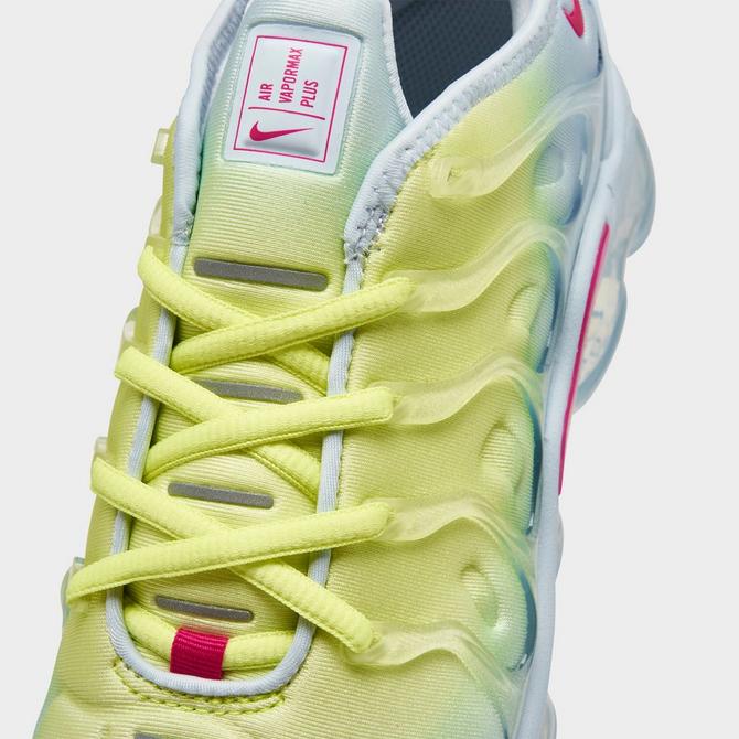 Vapormax plus pink and yellow sale