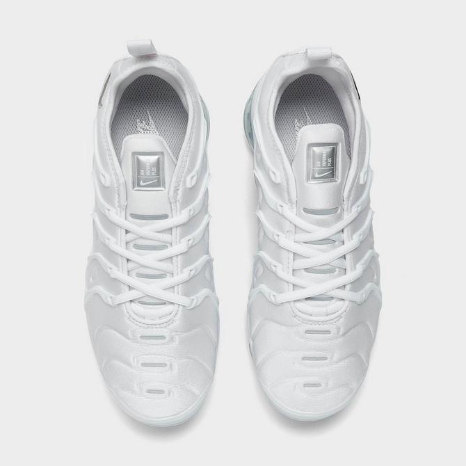 Nike air vapormax plus white junior best sale