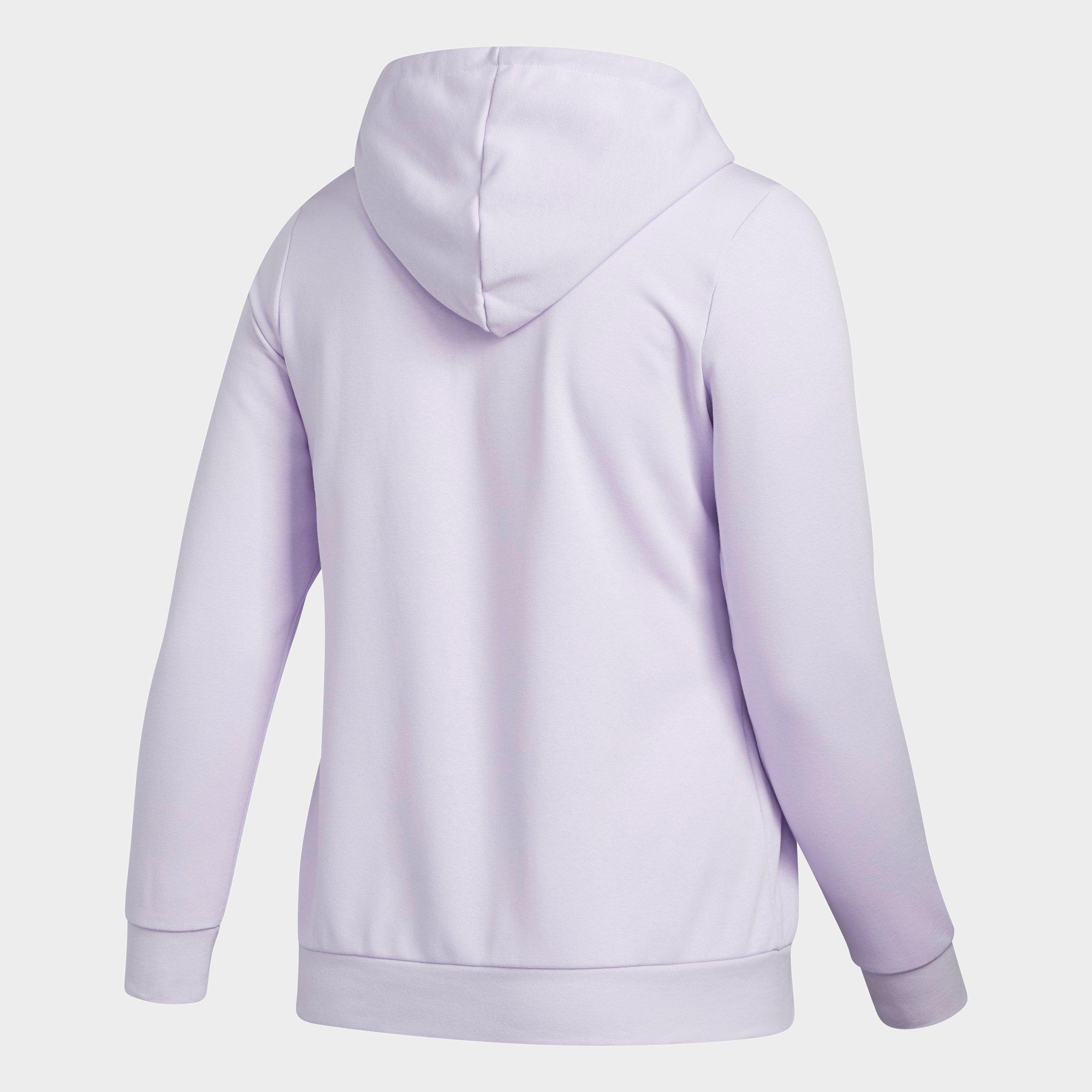 adidas lilac quarter zip