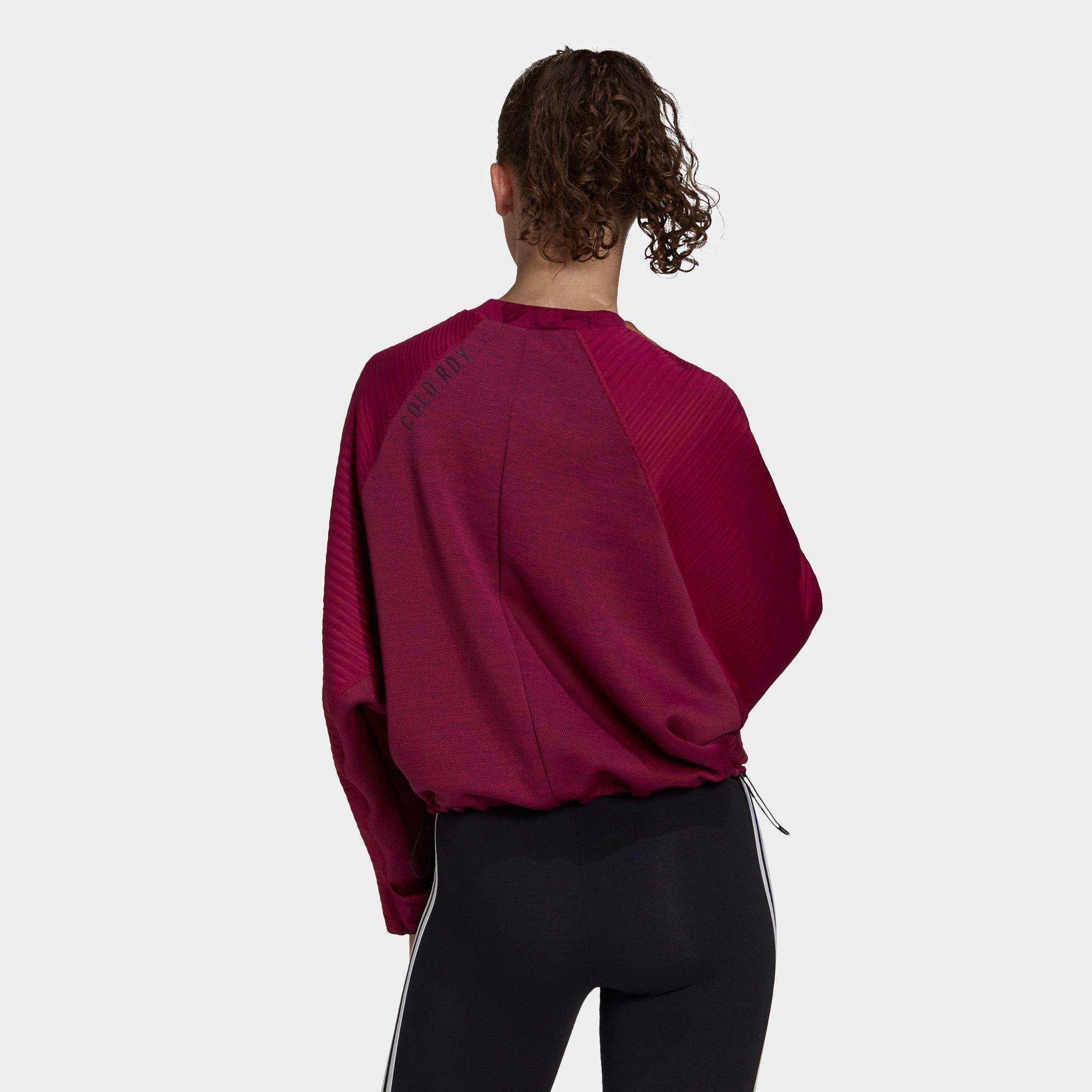 Women S Adidas Athletics Z N E Cold Rdy Crew Sweatshirt Jd Sports