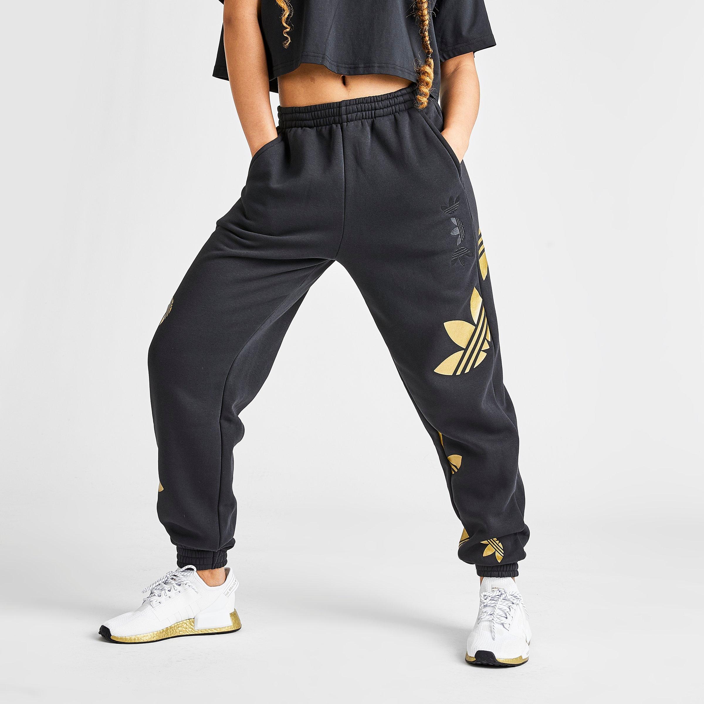 adidas logo joggers