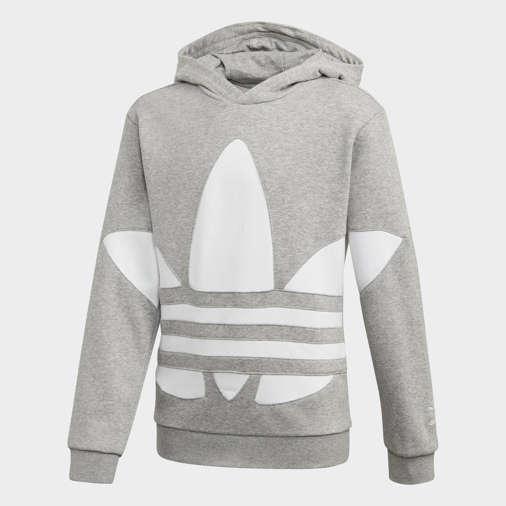 boys adidas trefoil hoodie