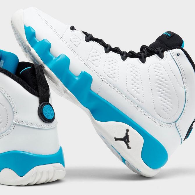 Baby blue and white 9s hotsell