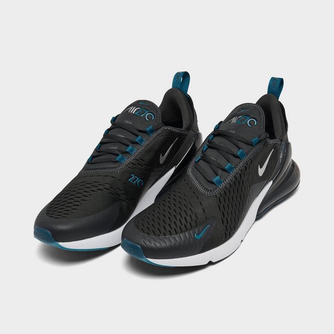 Men's air max 270 shoes white black blue hotsell