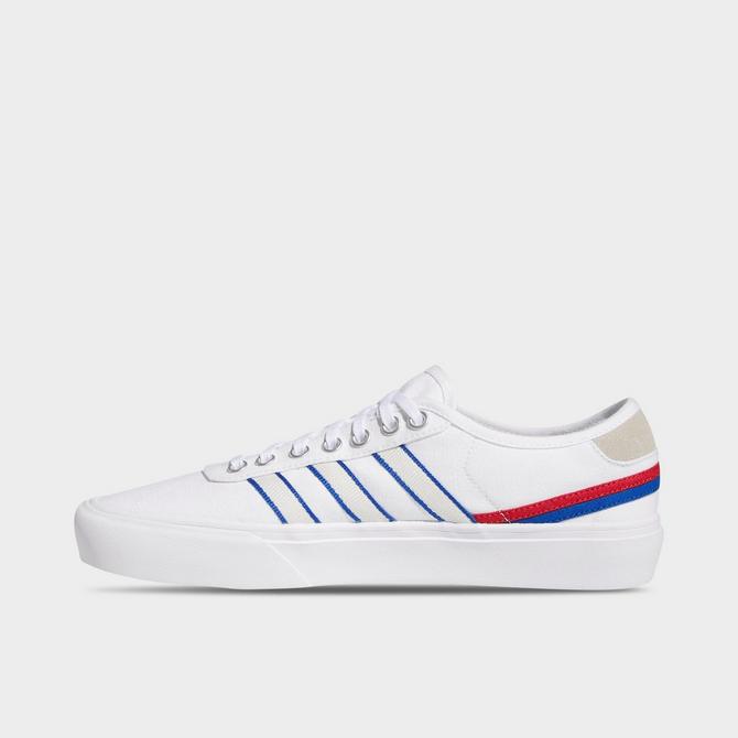 adidas Delpala Mens Sneakers Shoes Casual - White Size 8 New