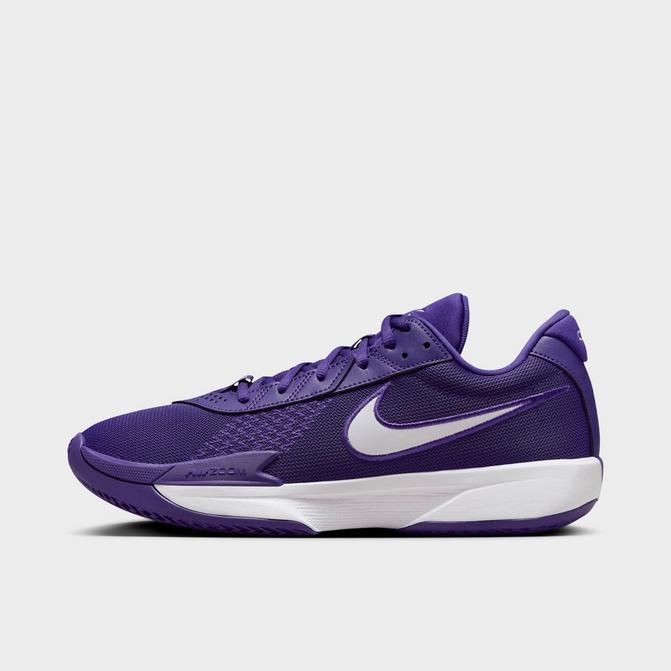 Purple white nike shoes online