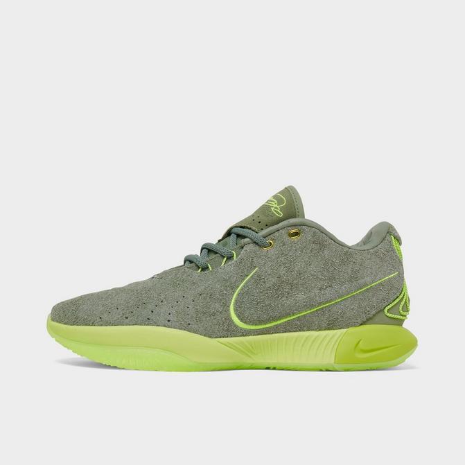 Lebron green outlet shoes