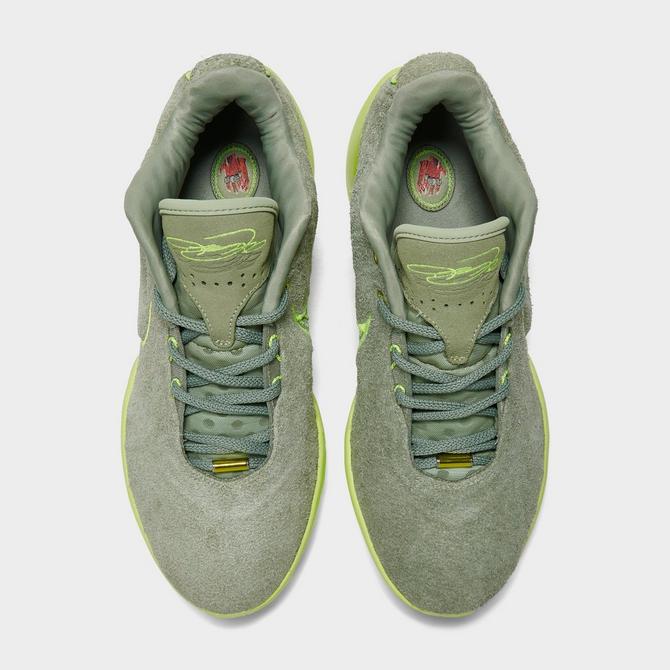 Olive green hotsell basketball shoes