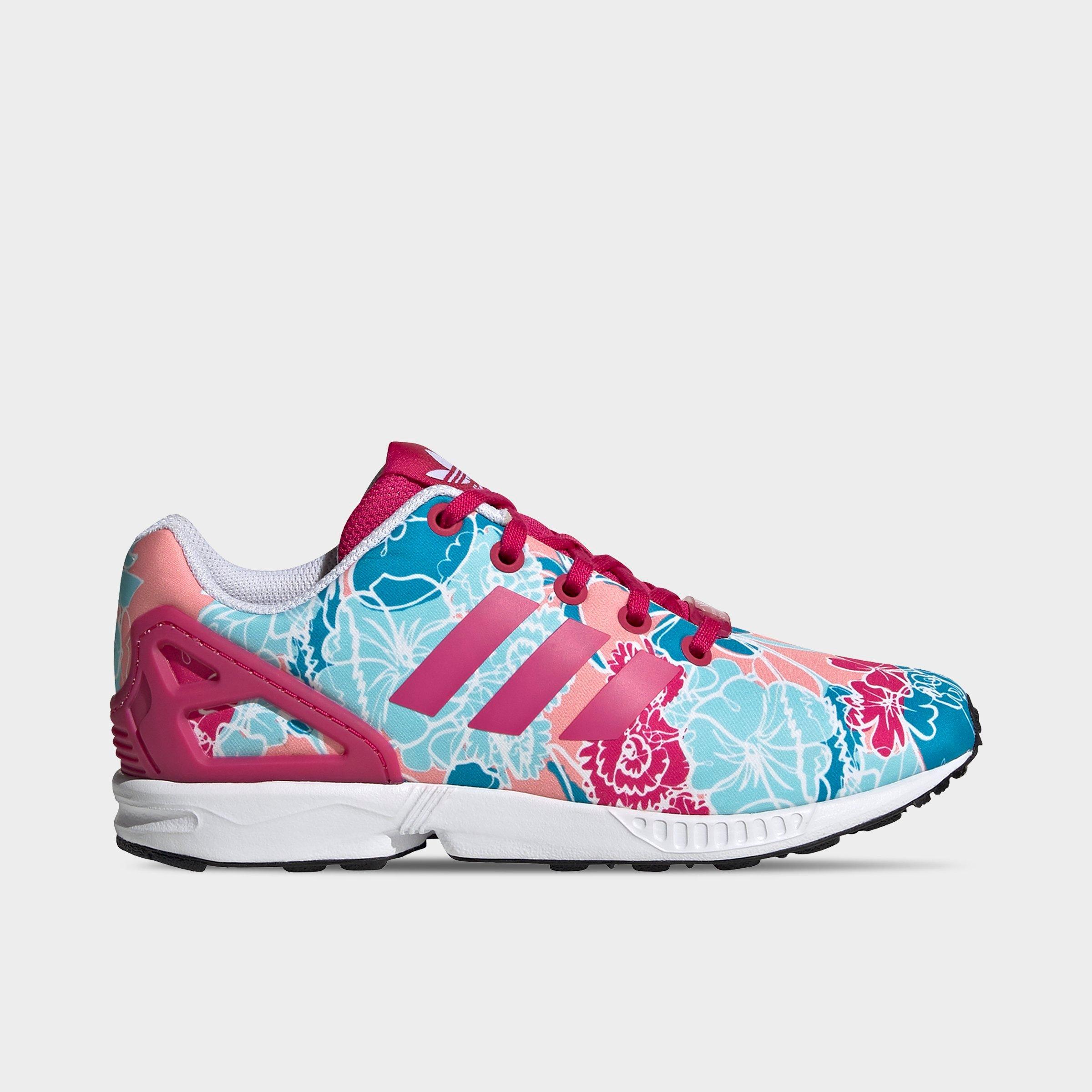 Girls' Big Kids' adidas Originals ZX Flux Casual Shoes| JD Sports