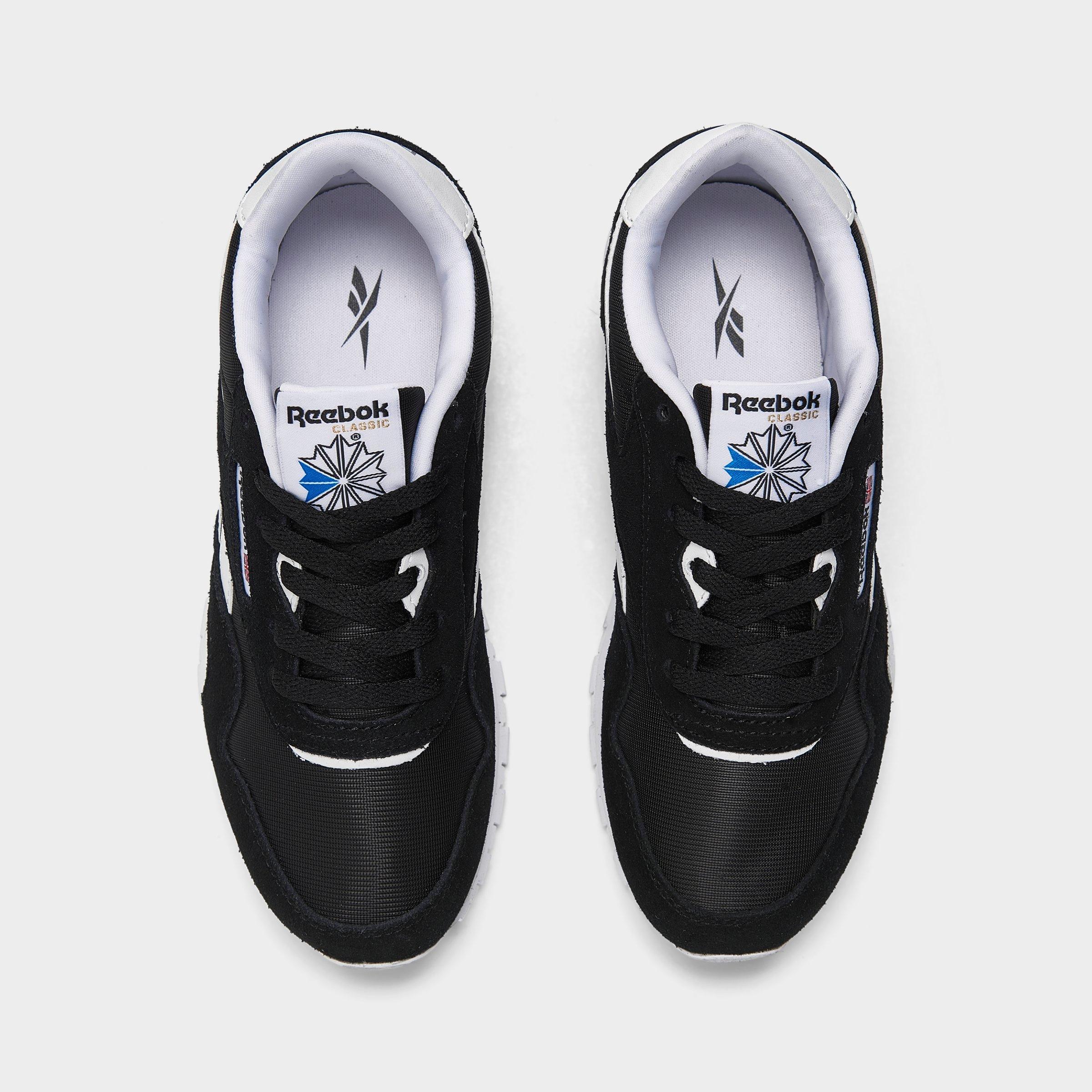 reebok casual shoes black