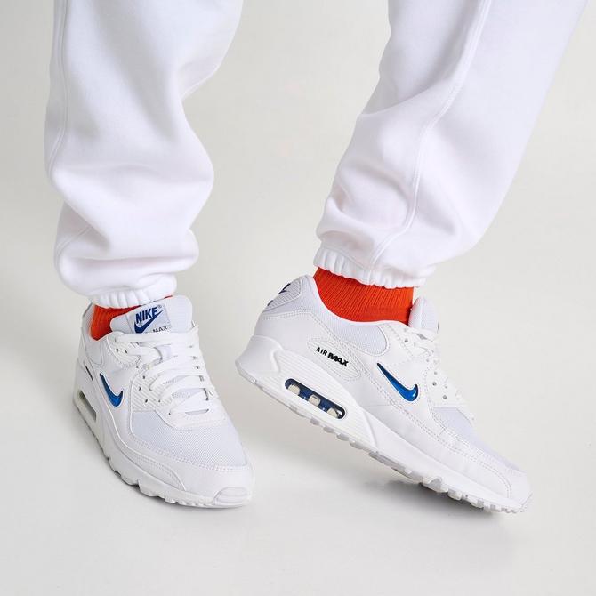 Nike Club cuffed sweatpants in white - WHITE