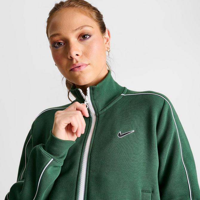 Track JD Women\'s Street Sports Nike Phoenix Sportswear Fleece Jacket|