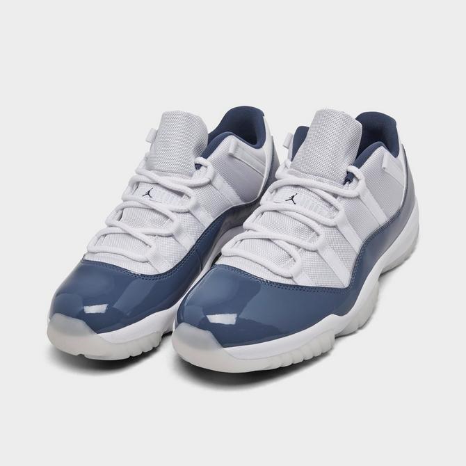 Jordan 11 blue and white low online