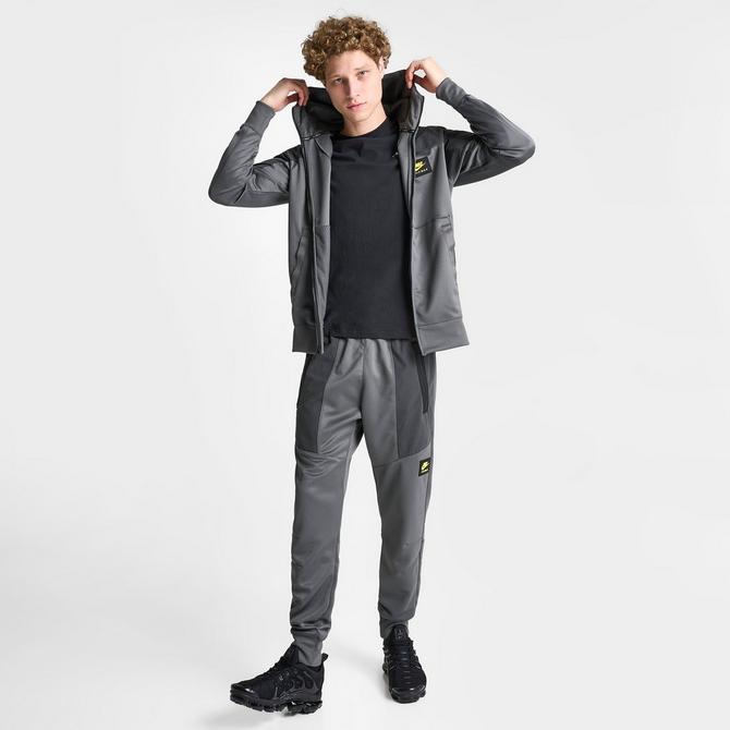 Nike Tech Fleece Tracksuit Grey Dark Grey Yellow 