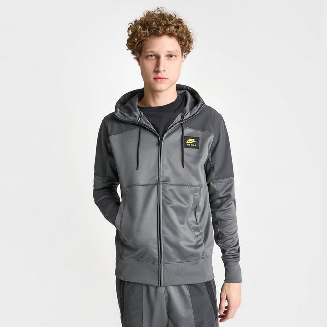 Nike men's best sale grey hoodie