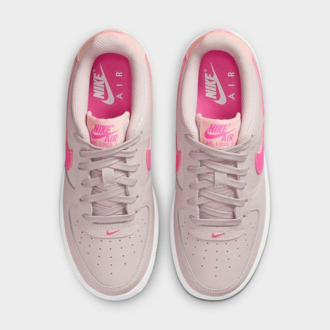 Air force 1 shadow white and pink trainers junior best sale