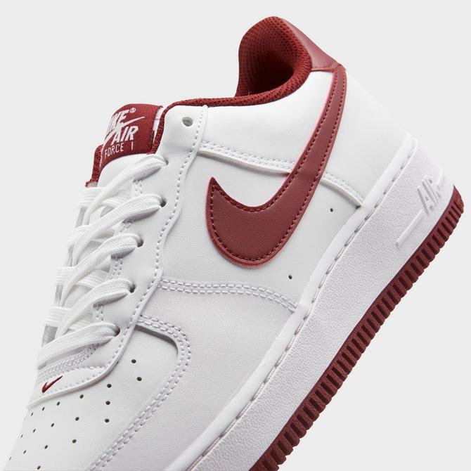 Nike air force 1 red junior best sale