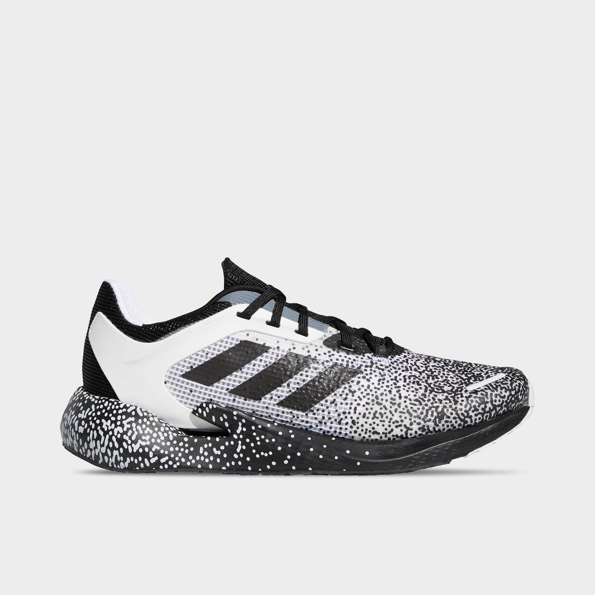 adidas black and white speckled shoes