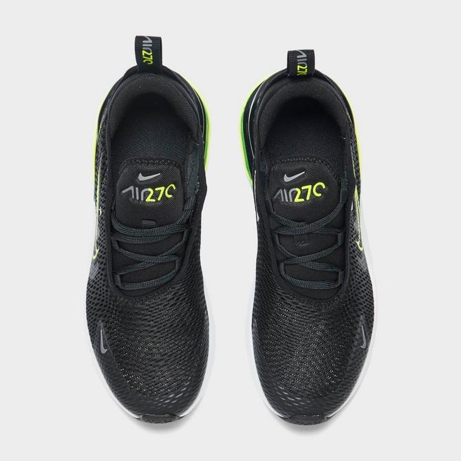 Air max 270 on sale black/volt men's shoe