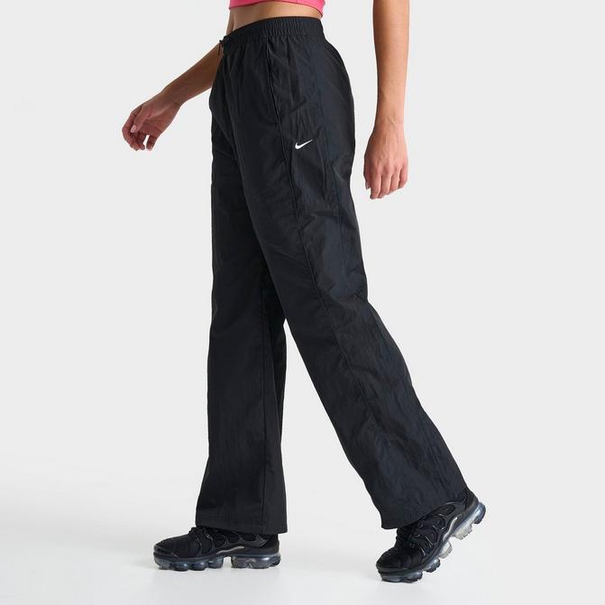 Women s Nike Windrunner High Waisted Woven Open Hem Pants