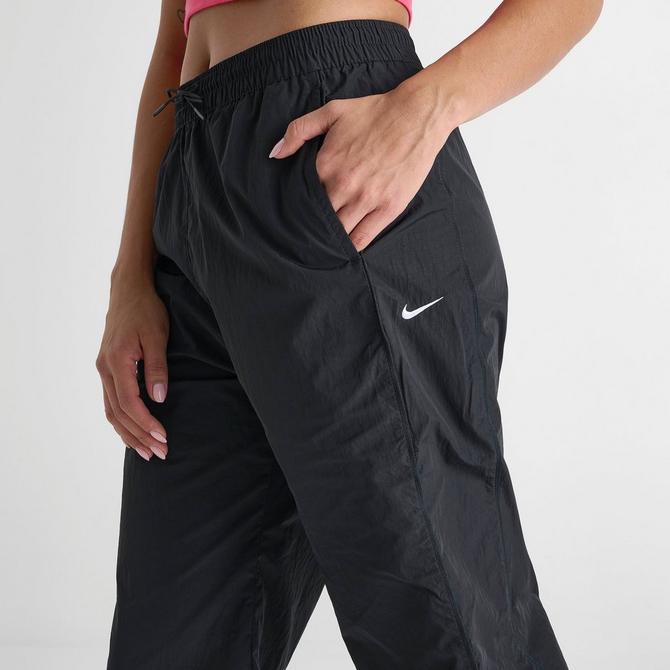 Women s Nike Windrunner High Waisted Woven Open Hem Pants