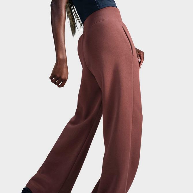 Burgundy nike pants womens deals