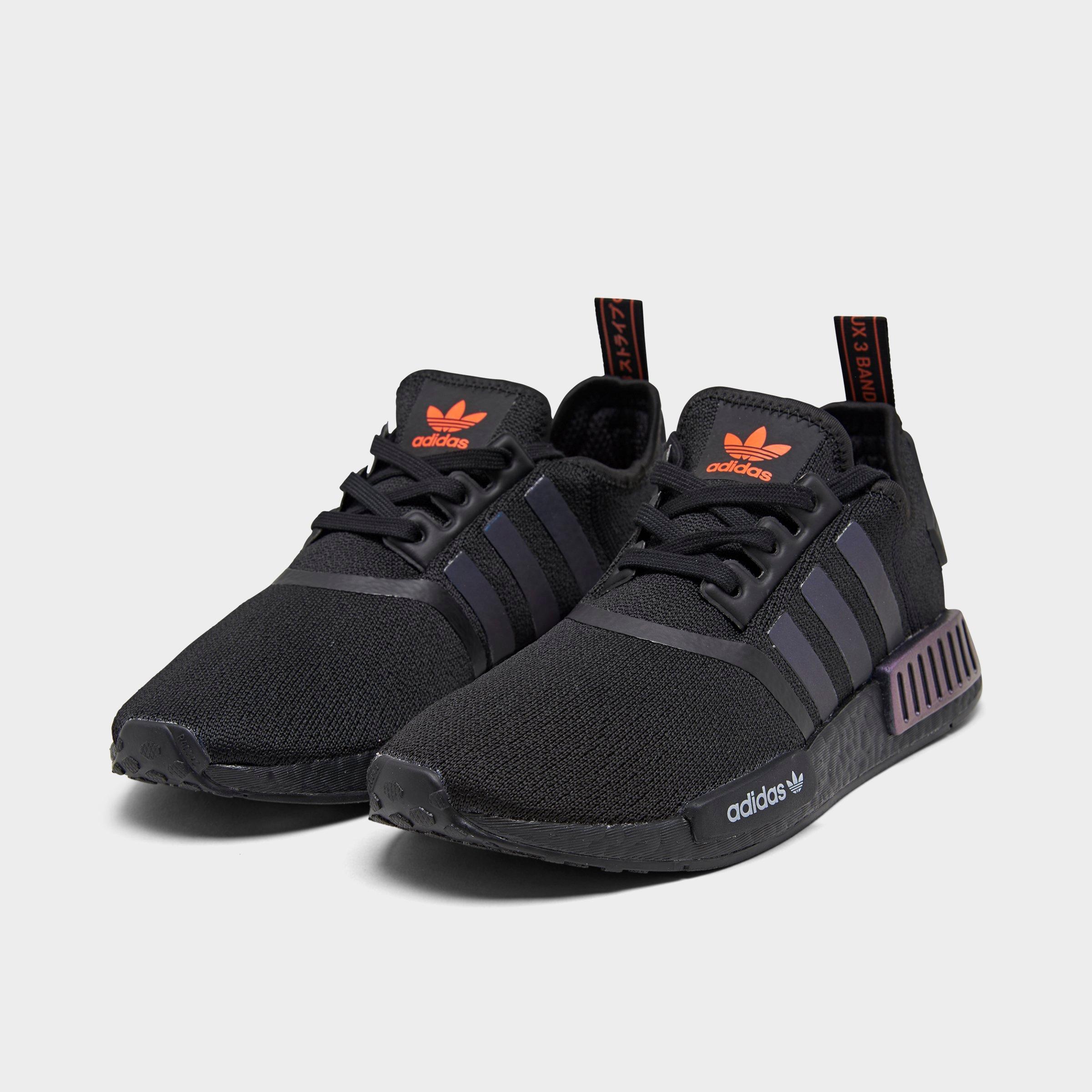 adidas originals nmd r1 black orange