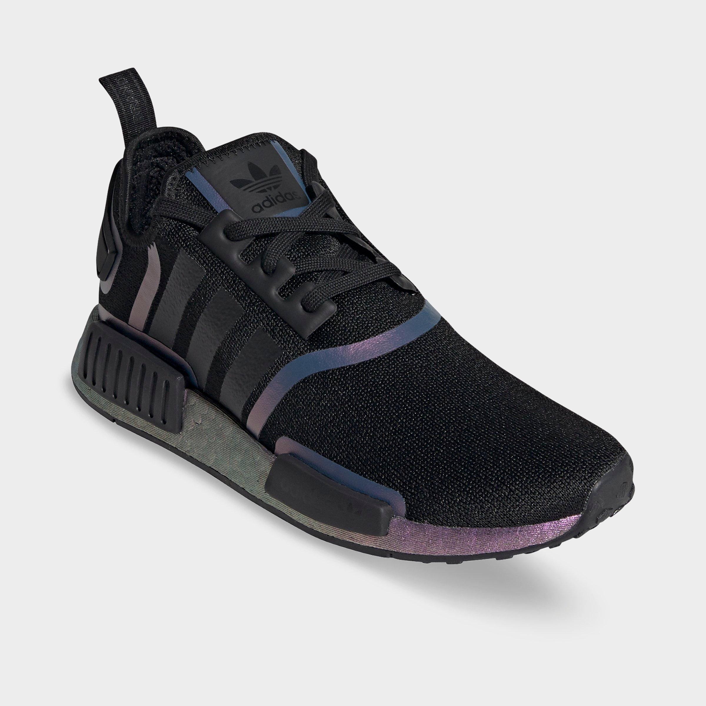 nmd purple and black