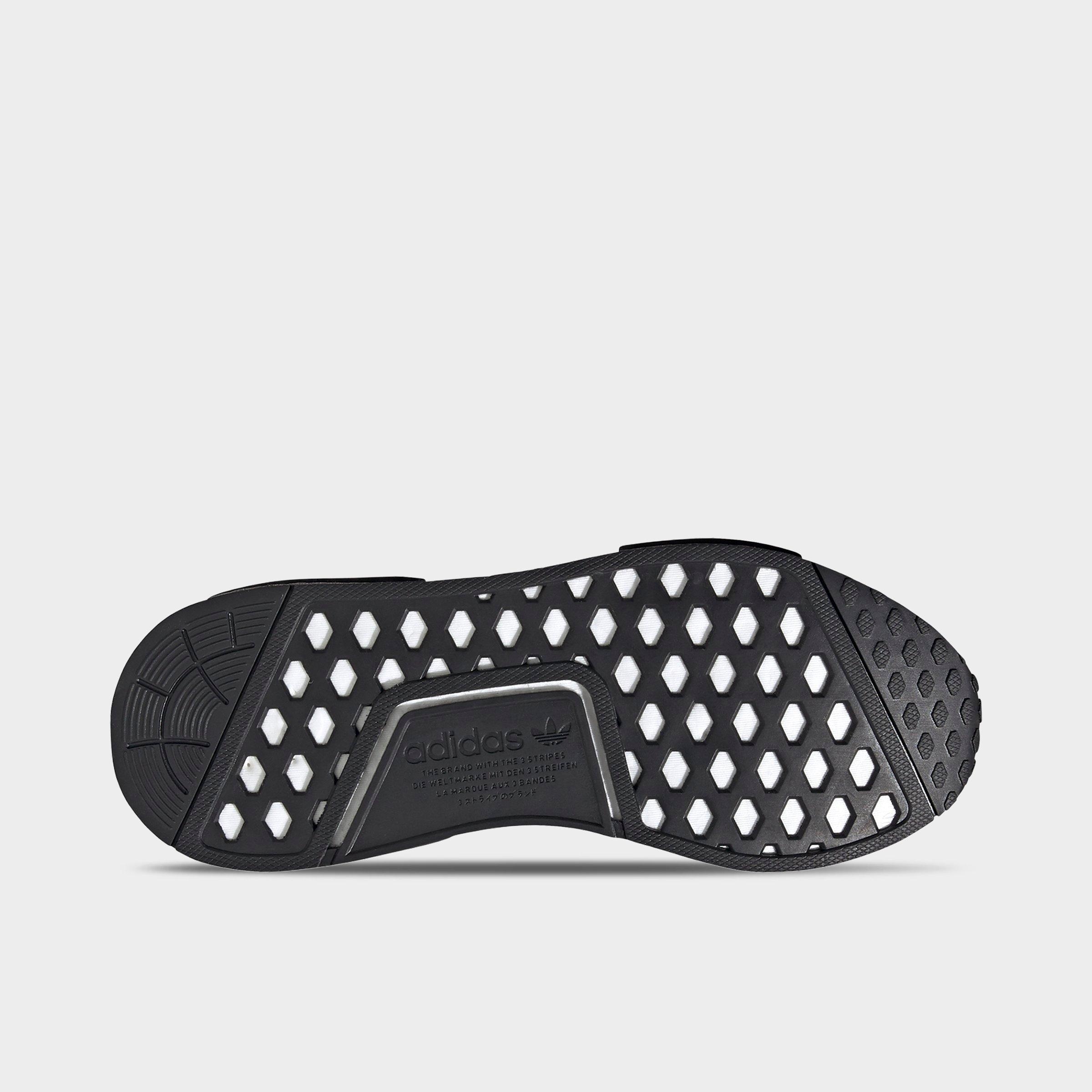 nmd r1 color block white black