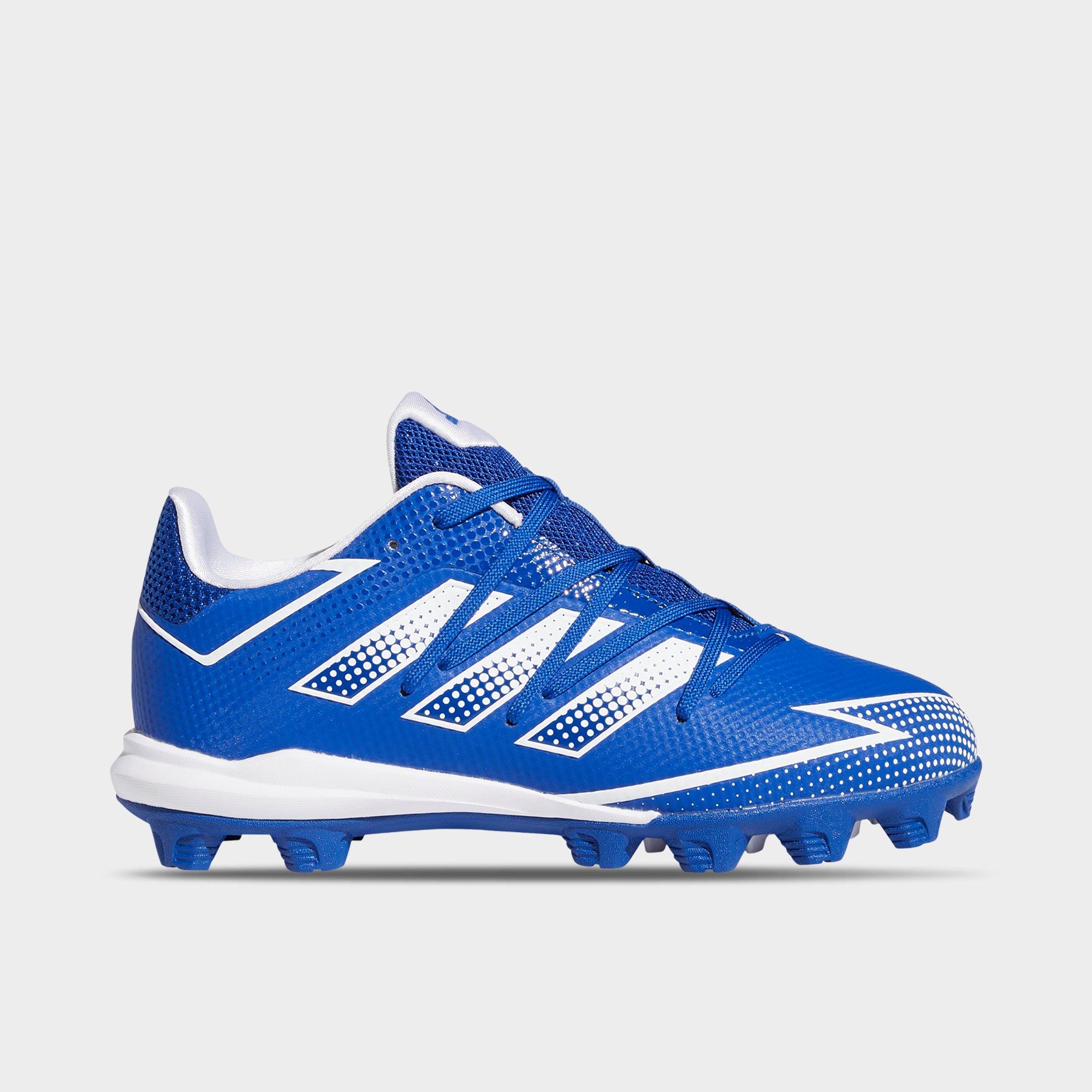 blue adidas baseball cleats