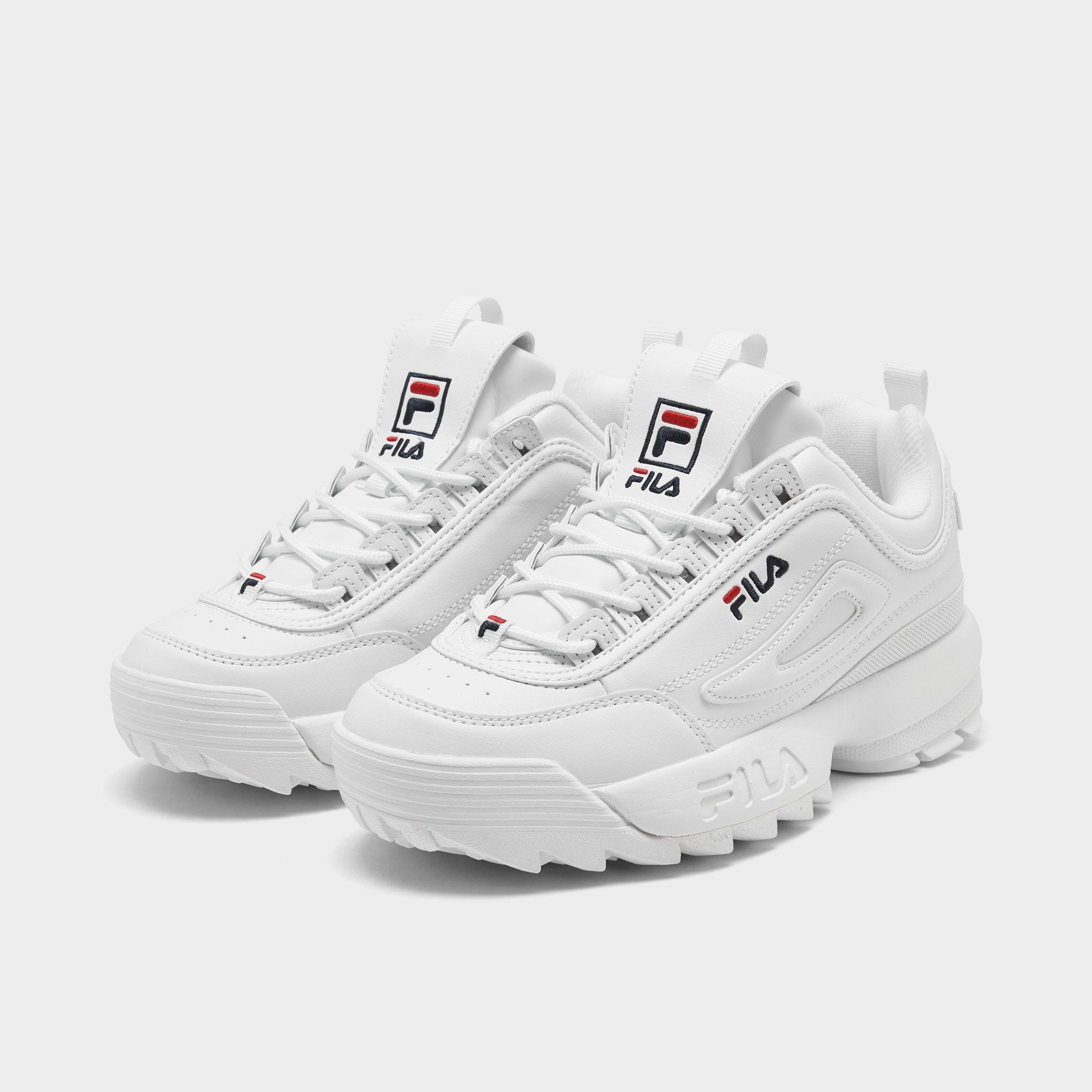 fila shoes kids white