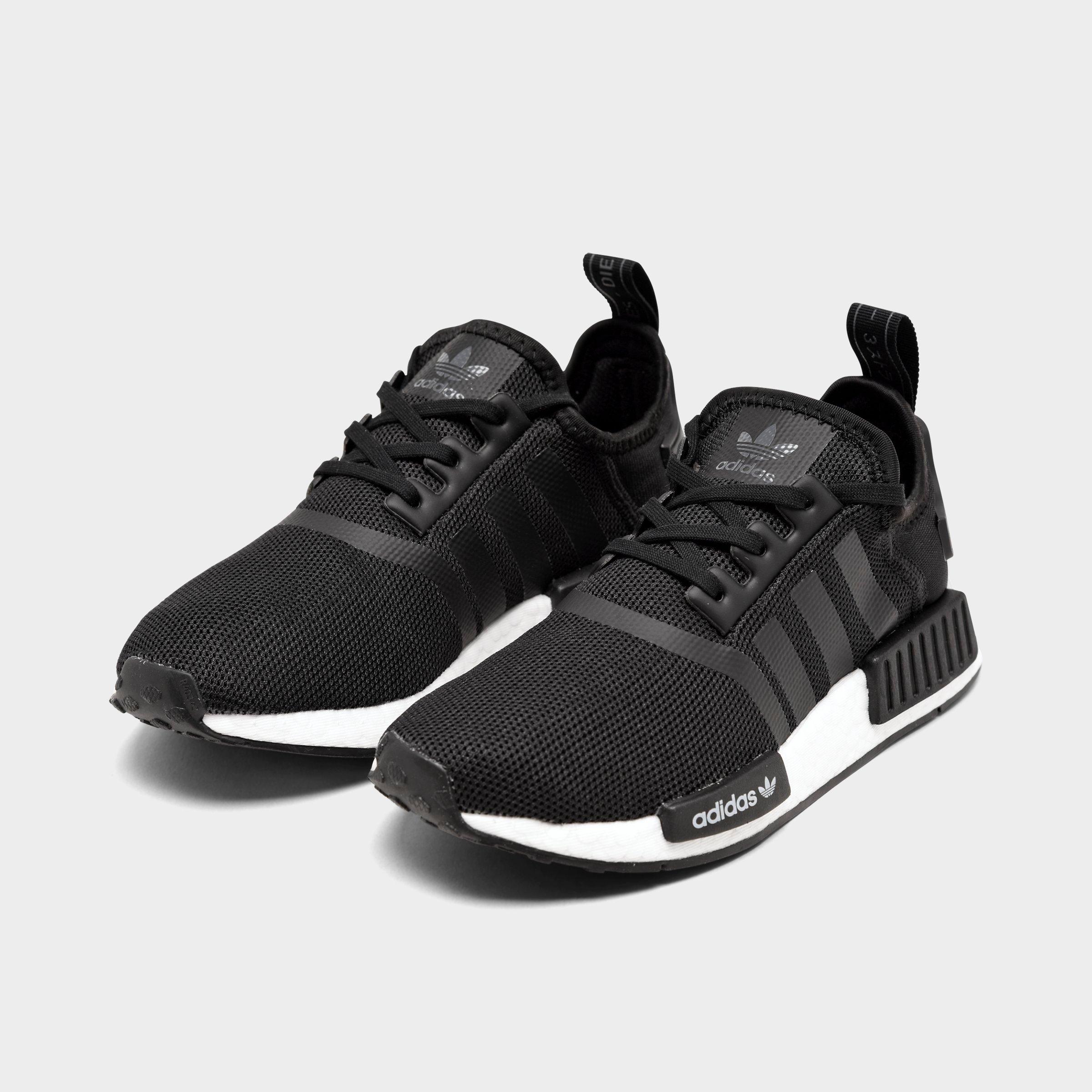 adidas originals nmd r1 black white