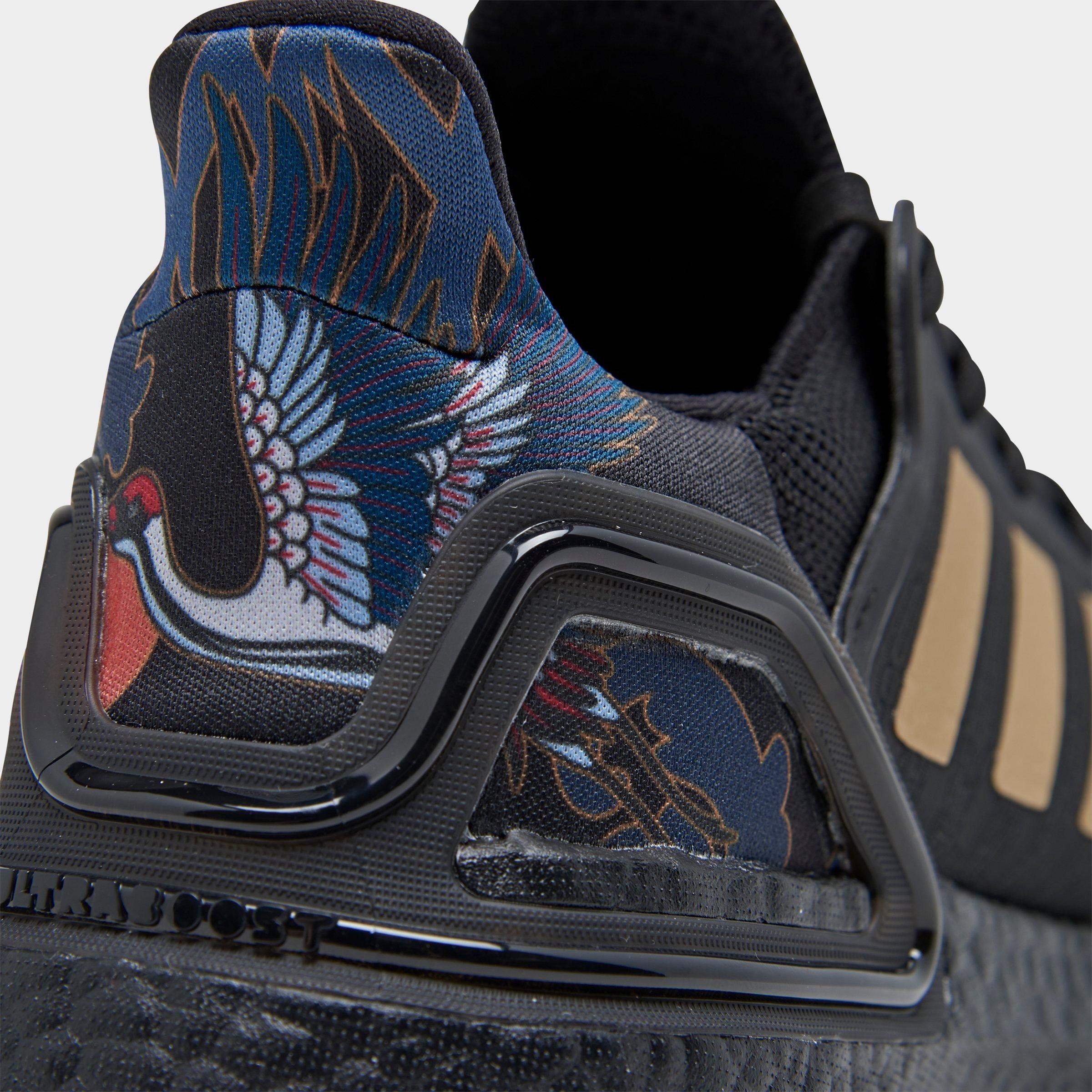 black and gold adidas running shoes